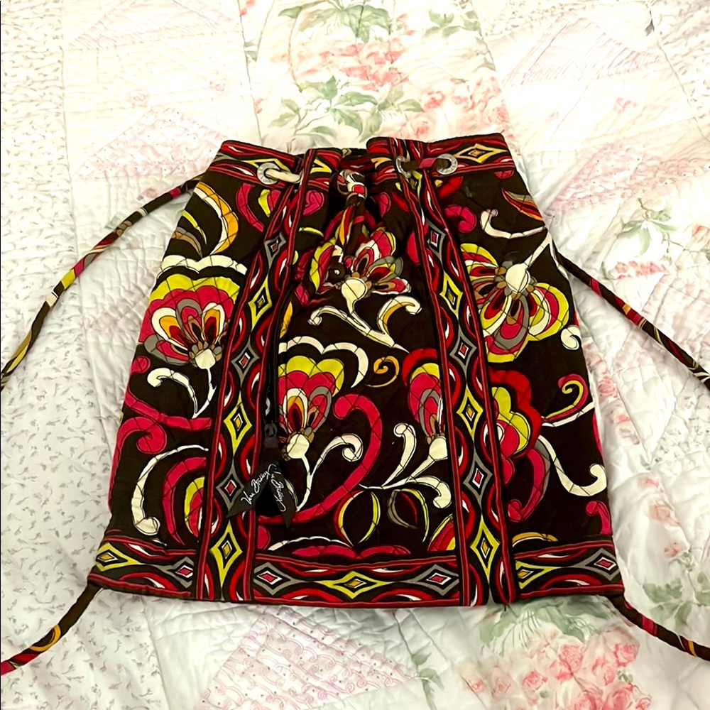 Vers Bradley Floral Drawstring Bag